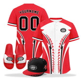 Custom Baseball Jersey Hat and Shoes Combo Offer Personalized Combo ZH-E023030-21